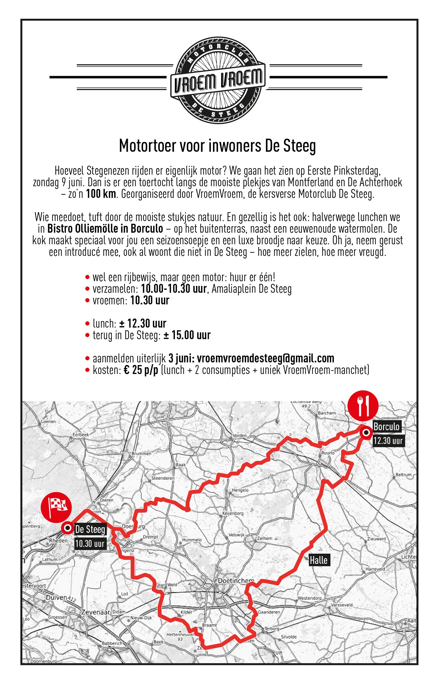 Motortoer Montferland Achterhoek